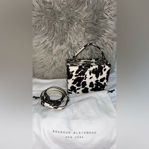 Brandon Blackwood Kendrick Cowhide Trunk w/ Shoulder Strap